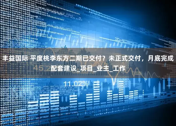 丰益国际 平度桃李东方二期已交付？未正式交付，月底完成配套建设_项目_业主_工作